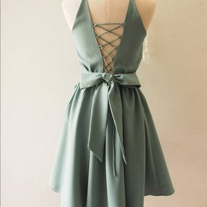 Sage Green Party dress